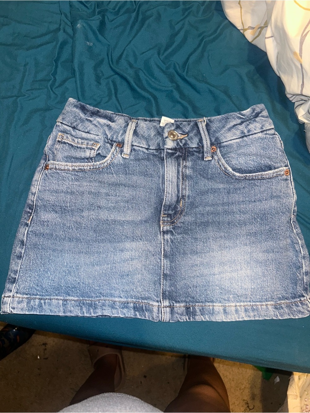 🍄3 for $10🍄 Forever 21 Light Blue Denim Mini Skirt